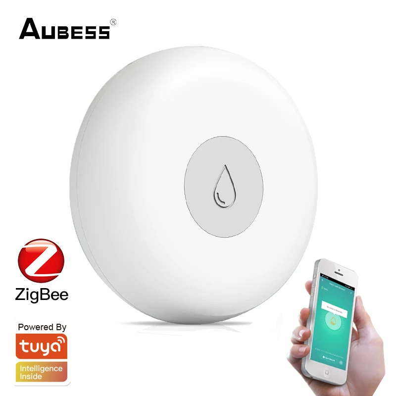 Aubess Tuya Water Immersing Sensor Flood Water Leak Detector Waterproof Smart Life App Smart Remote Control Smart Home Security
Aubess Tuya Water Immersing Sensor Flood Water Leak Detector Waterproof Smart Life App Smart Remote Control Smart Home Security