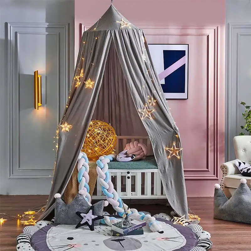 Floor child mosquito net crib curtain hanging tent home decoration living room bedroom corner bed decoration Princess mosquito
Floor child mosquito net crib curtain hanging tent home decoration living room bedroom corner bed decoration Princess mosquito