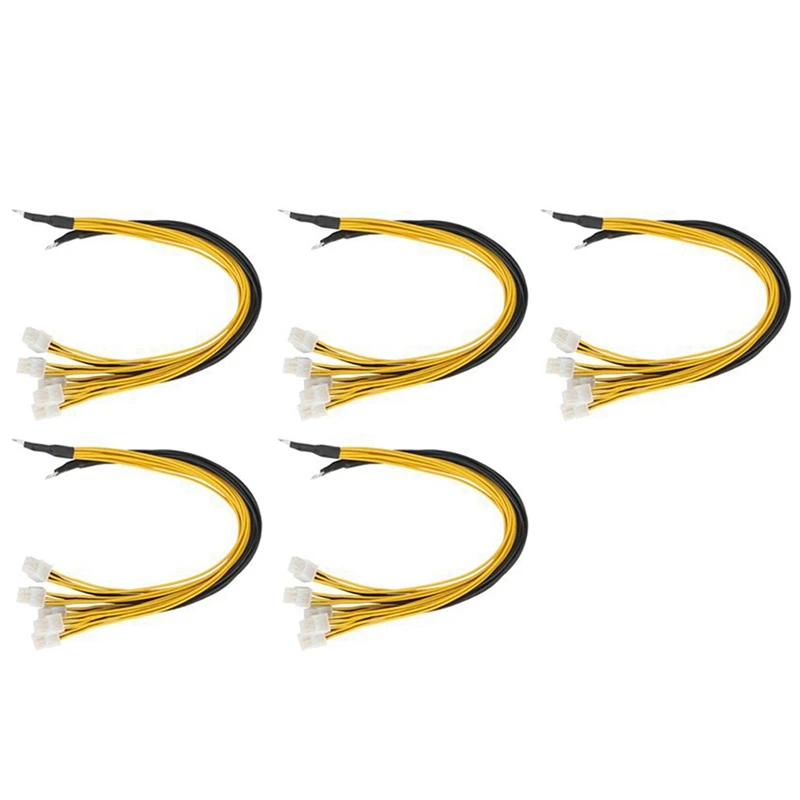 S7 S9 To 5X PCI-E Pcie 6Pin GPU Graphics Card Splitter Power Cable BTC Miner Bitcoin S11 T9+X10 L3+A3 A841 M3 P3P3
S7 S9 To 5X PCI-E Pcie 6Pin GPU Graphics Card Splitter Power Cable BTC Miner Bitcoin S11 T9+X10 L3+A3 A841 M3 P3P3