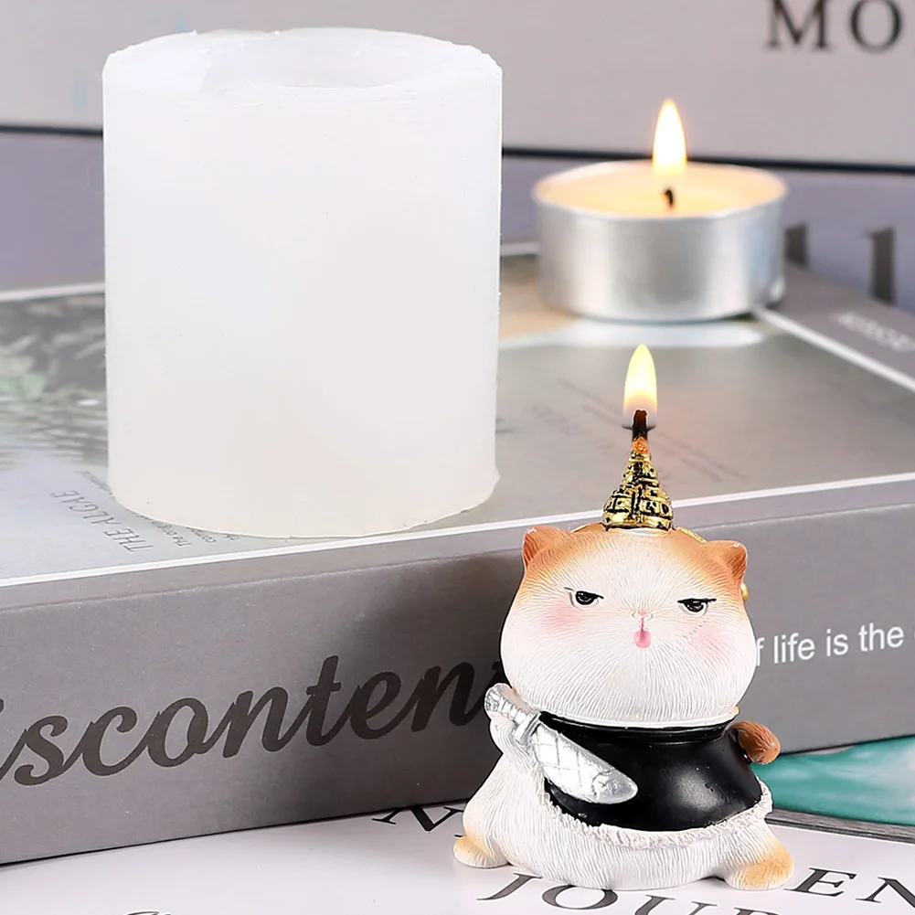 Cute Court Cat Small Ornaments Resin Mold 3D Animal Silicone Mold DIY Candle Craft Molds Mousse Fondant Cake Decoration Tool
Cute Court Cat Small Ornaments Resin Mold 3D Animal Silicone Mold DIY Candle Craft Molds Mousse Fondant Cake Decoration Tool