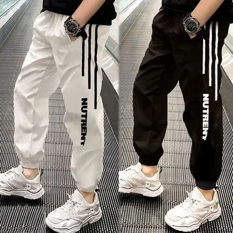 Summer Harajuku Lazy Trendy Sports Pants INS Casual New Men's Pants Versatile Children's Fashion Crop Pants
Summer Harajuku Lazy Trendy Sports Pants INS Casual New Men's Pants Versatile Children's Fashion Crop Pants