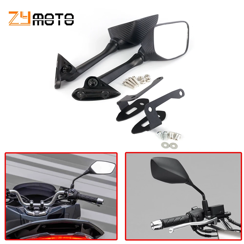 For Honda PCX 150 125 Accessories pcx 125 150 2017-2023 2022 2021 Rearview Mirrors Handlebar Rear View Side Mirror Modification 
For Honda PCX 150 125 Accessories pcx 125 150 2017-2023 2022 2021 Rearview Mirrors Handlebar Rear View Side Mirror Modification
