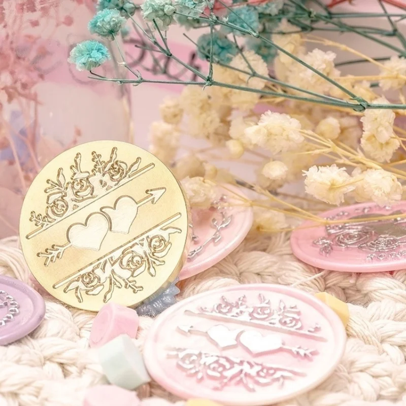 3CM Love Series Sealing Wax Stamps Head DIY Copper Stamp for Valentine's Gift Party Wedding Invitation Card Decor Envelope
3CM Love Series Sealing Wax Stamps Head DIY Copper Stamp for Valentine's Gift Party Wedding Invitation Card Decor Envelope