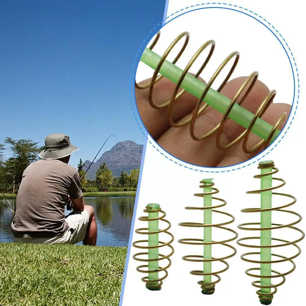 Carp Fishing Spring Feeder Fishing Bait Cage For Carp Fishing Saltwater Inline Method Feeder 20pcs Carp Fishing Spring Feed U7D4
Carp Fishing Spring Feeder Fishing Bait Cage For Carp Fishing Saltwater Inline Method Feeder 20pcs Carp Fishing Spring Feed U7D4