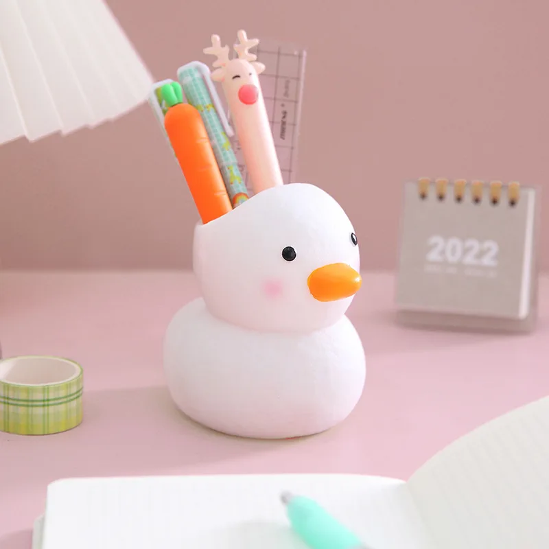 Cute Duck Shape Pen Holder Multifunctional Plastic Cartoon Duck Pencil Pot Container Desktop Storage Organizer Student Supplies
Cute Duck Shape Pen Holder Multifunctional Plastic Cartoon Duck Pencil Pot Container Desktop Storage Organizer Student Supplies
