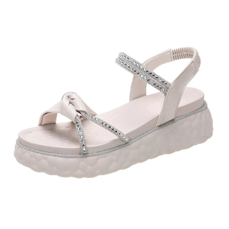 Thick-soled Sandals Women 2022 New Summer Flat Shoes with Soft Sole Soft Leather Fairy Style Sandals
Thick-soled Sandals Women 2022 New Summer Flat Shoes with Soft Sole Soft Leather Fairy Style Sandals