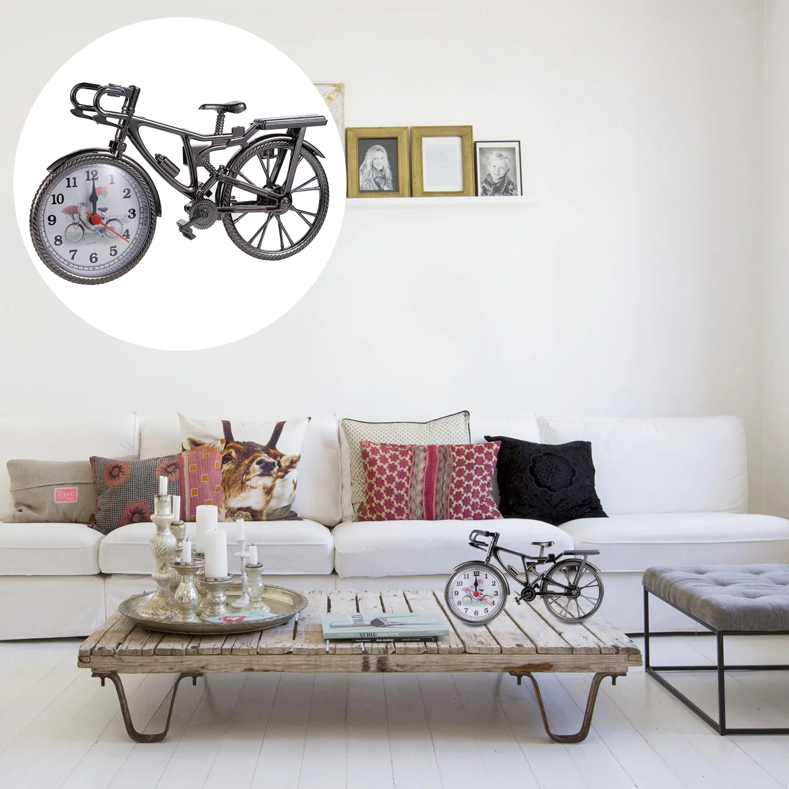 Clock Table Bike Desk Model Alarm Vintage Motorcycleadornment Desktop Decorations Motorbike Party Decoration Rustic Ornament
Clock Table Bike Desk Model Alarm Vintage Motorcycleadornment Desktop Decorations Motorbike Party Decoration Rustic Ornament