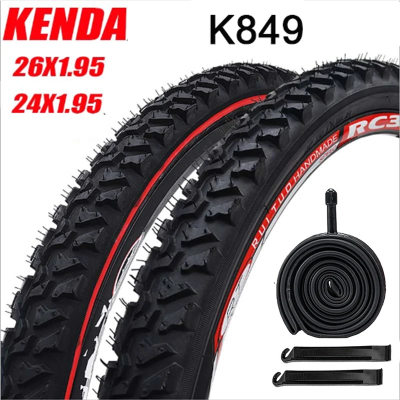 Kenda Bike Tire 26 Pneu 26/24*1.95 MTB Tire with inner tube 26 Ultralight Cycling Tires Schrader Valve Tube Bicycle Tyre parts
Kenda Bike Tire 26 Pneu 26/24*1.95 MTB Tire with inner tube 26 Ultralight Cycling Tires Schrader Valve Tube Bicycle Tyre parts