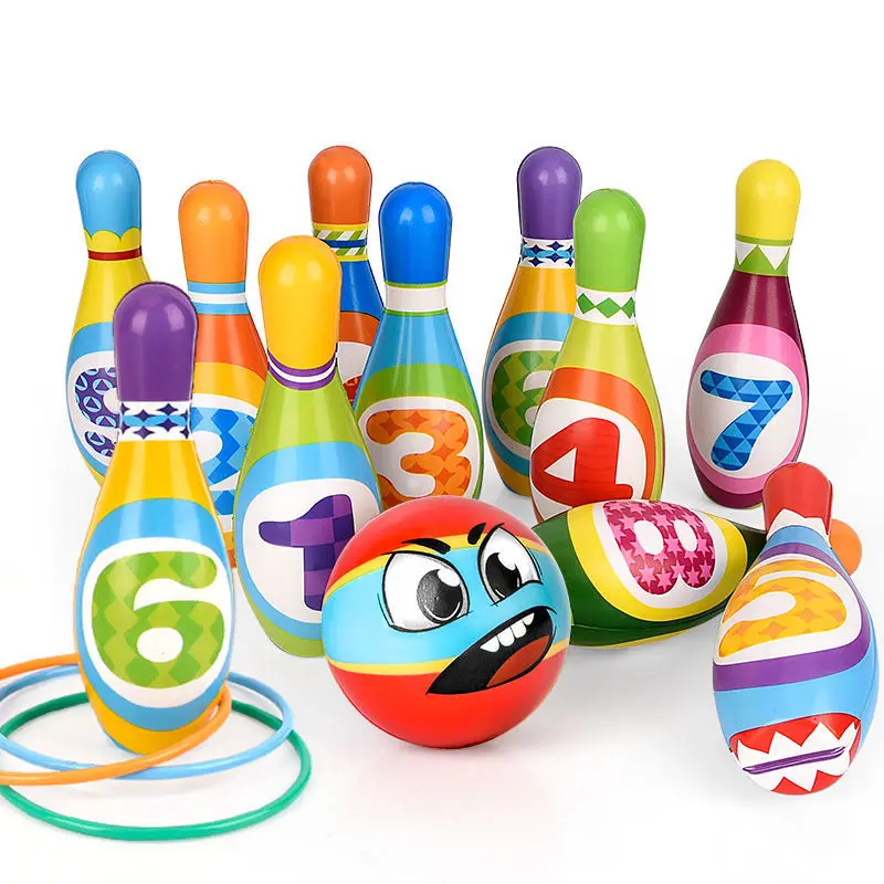 PU Solid Bowling Game Set Colorful Pattern Bowling Supplies Sports Bowling Game Parent-child Interactive Indoor Sports for Kid
PU Solid Bowling Game Set Colorful Pattern Bowling Supplies Sports Bowling Game Parent-child Interactive Indoor Sports for Kid