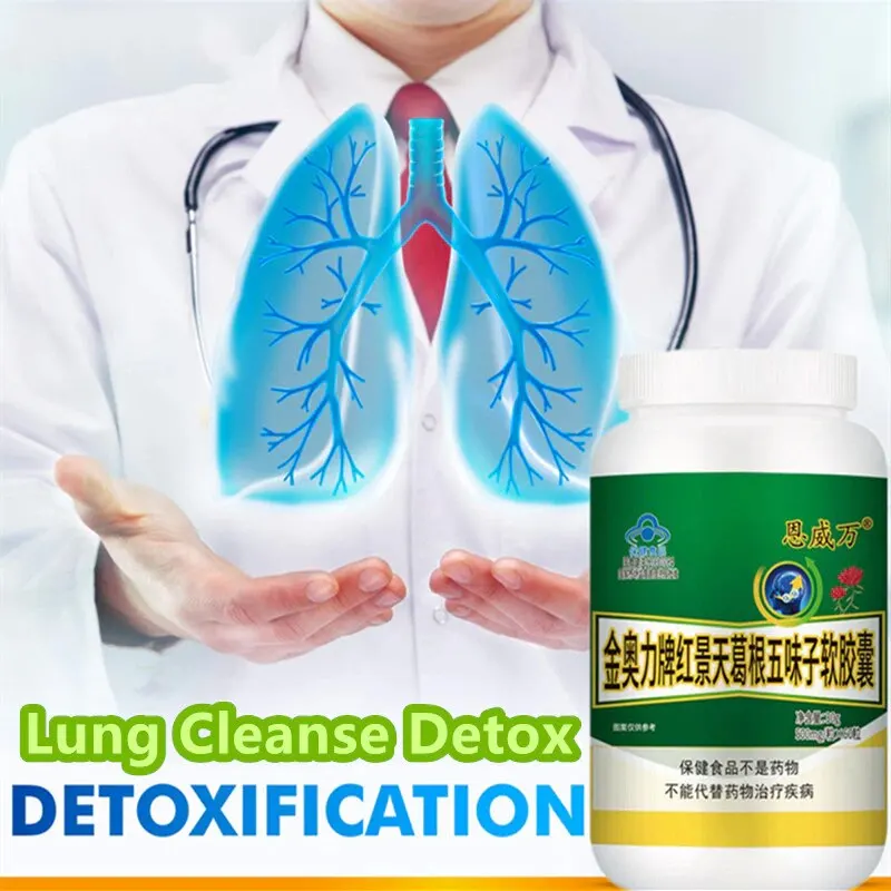 Lung Cleanse Detox Pills Support Respiratory Health Mucus Clear Quit Smoking Aid Asthma Relief Altitude Sickness Vegan Capsule
Lung Cleanse Detox Pills Support Respiratory Health Mucus Clear Quit Smoking Aid Asthma Relief Altitude Sickness Vegan Capsule