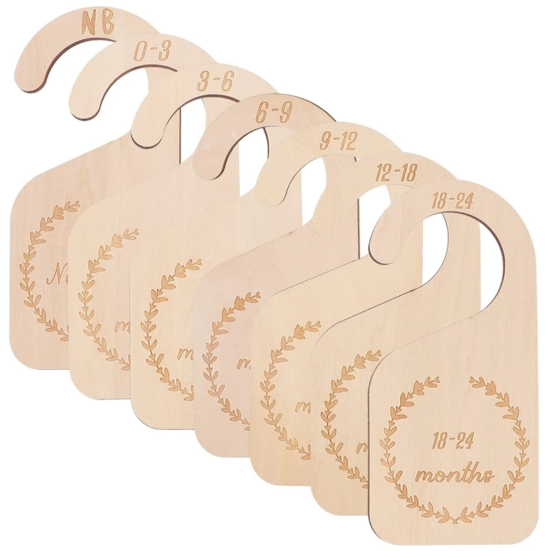 7Pcs Wooden Baby Wardrobe Dividers, NB To 24 Months Baby Cloth Organizer By Age Nursery Infant Wardrobe Divider Gift
7Pcs Wooden Baby Wardrobe Dividers, NB To 24 Months Baby Cloth Organizer By Age Nursery Infant Wardrobe Divider Gift
