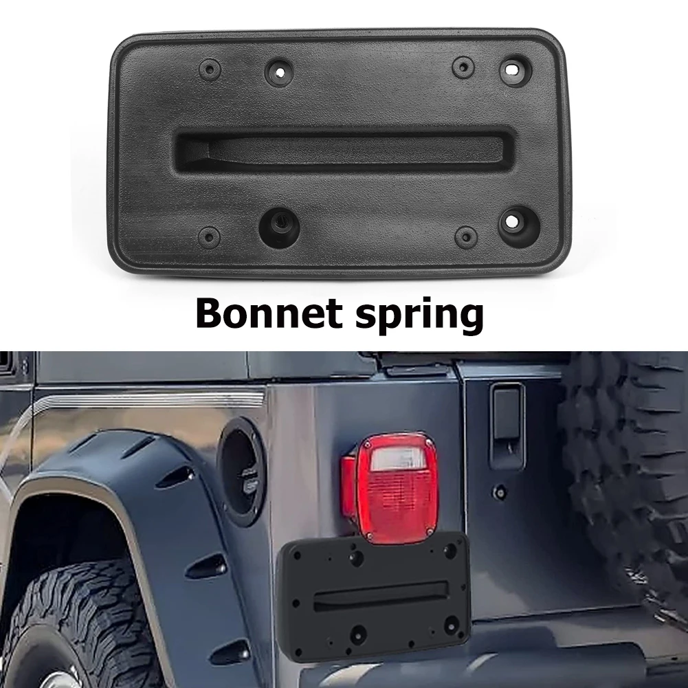 US Car Rear License Number Plate Holder with Light Licence Tag Auto Frame Bracket For Jeep Wrangler TJ 1997-2006 
US Car Rear License Number Plate Holder with Light Licence Tag Auto Frame Bracket For Jeep Wrangler TJ 1997-2006