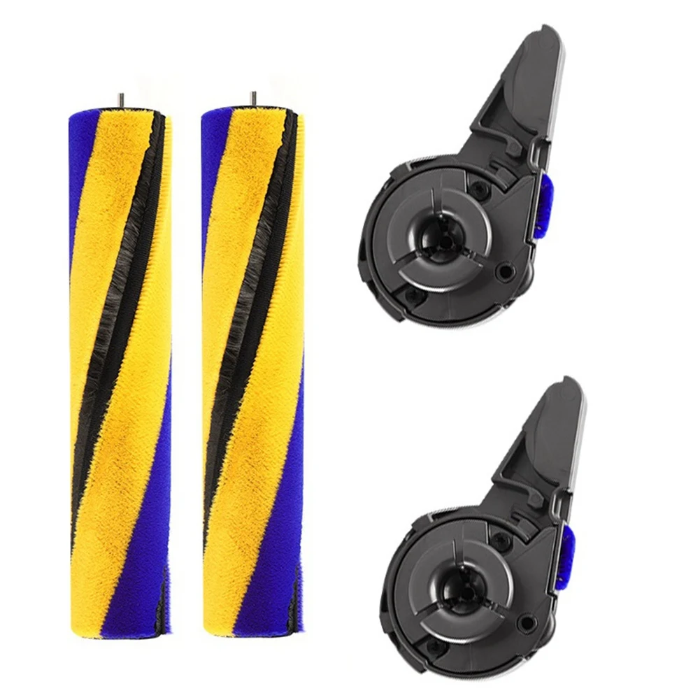 Сменная роликовая щетка с заглушкой для Dyson V12 V15, тонкая пушистая щетка, аксессуары для пылесоса, детали
Сменная роликовая щетка с заглушкой для Dyson V12 V15, тонкая пушистая щетка, аксессуары для пылесоса, детали