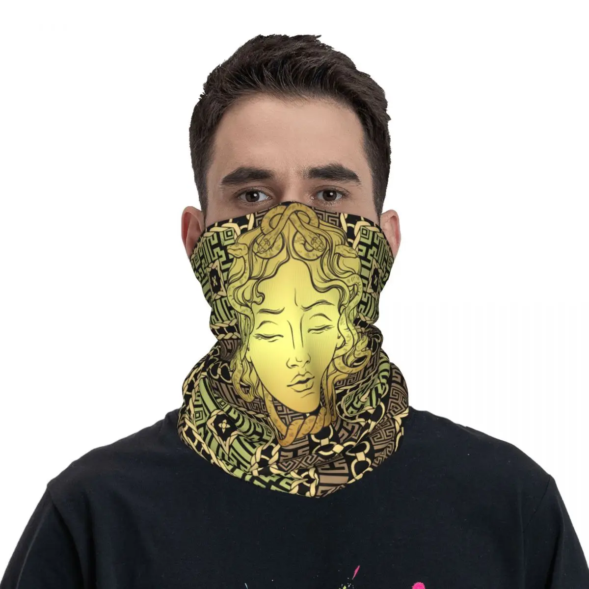 Греческая бандана Medusa, шейный платок, шарф с принтом, многофункциональная модель, для мужчин, женщин, для взрослых, дышащий
Греческая бандана Medusa, шейный платок, шарф с принтом, многофункциональная модель, для мужчин, женщин, для взрослых, дышащий