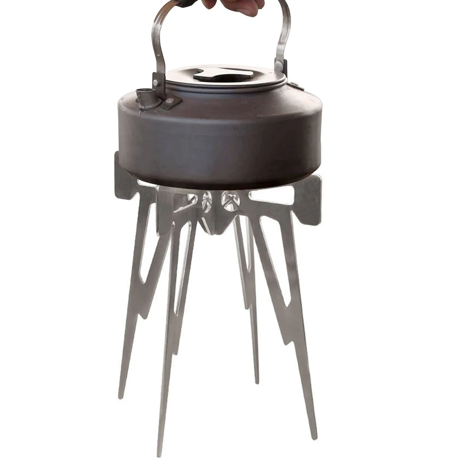Campfire Pot Stand Stainless Steel Charcoal Stove Stand Mini Portable Campfire Stand Portable & Compact Load-Bearing
Campfire Pot Stand Stainless Steel Charcoal Stove Stand Mini Portable Campfire Stand Portable & Compact Load-Bearing