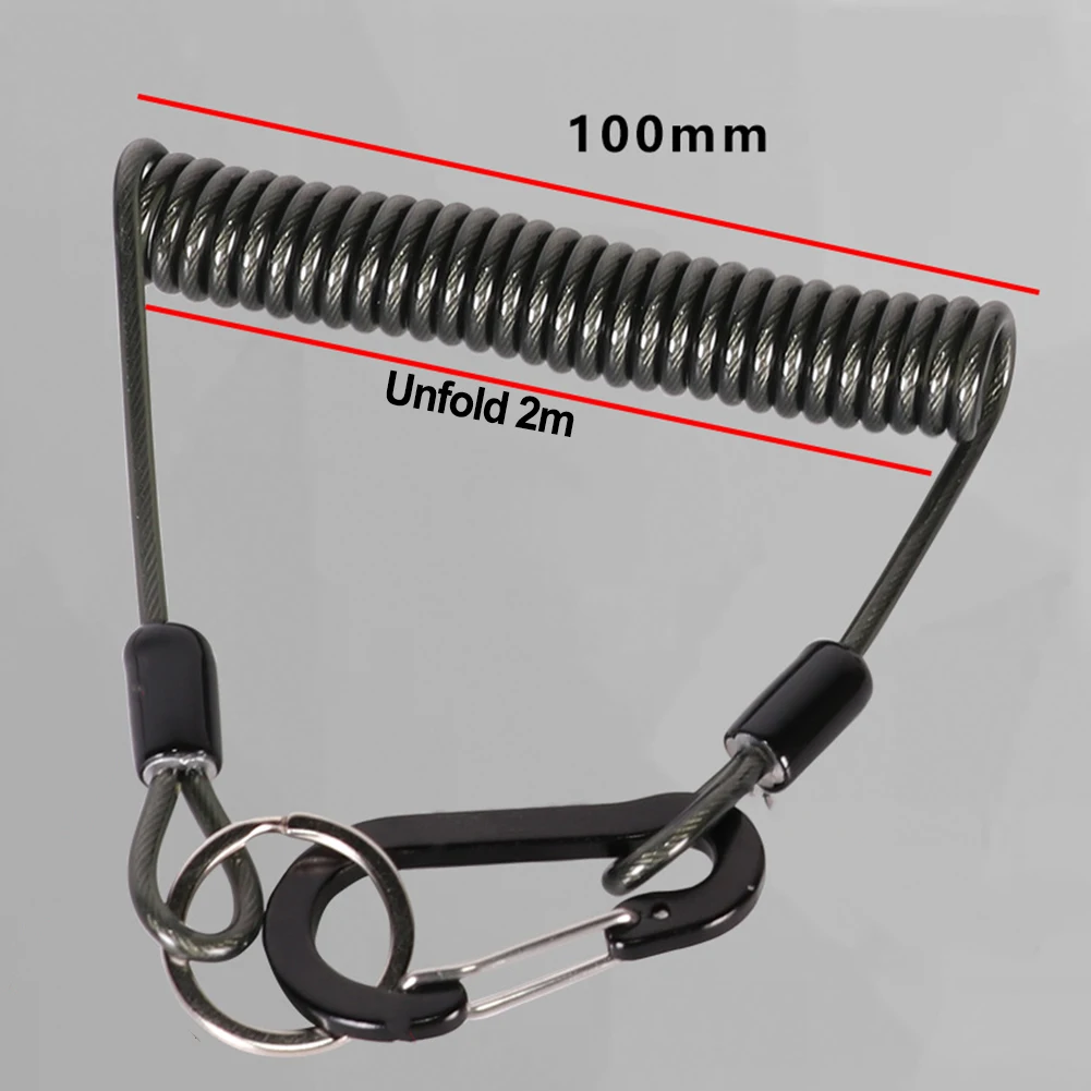 Fishing Missed Rope Anti-lost Spiral Spring Lure Pliers Lanyard Wire Spring Rope Key Chain Elastic Coil Stretch Fashion Wire
Fishing Missed Rope Anti-lost Spiral Spring Lure Pliers Lanyard Wire Spring Rope Key Chain Elastic Coil Stretch Fashion Wire