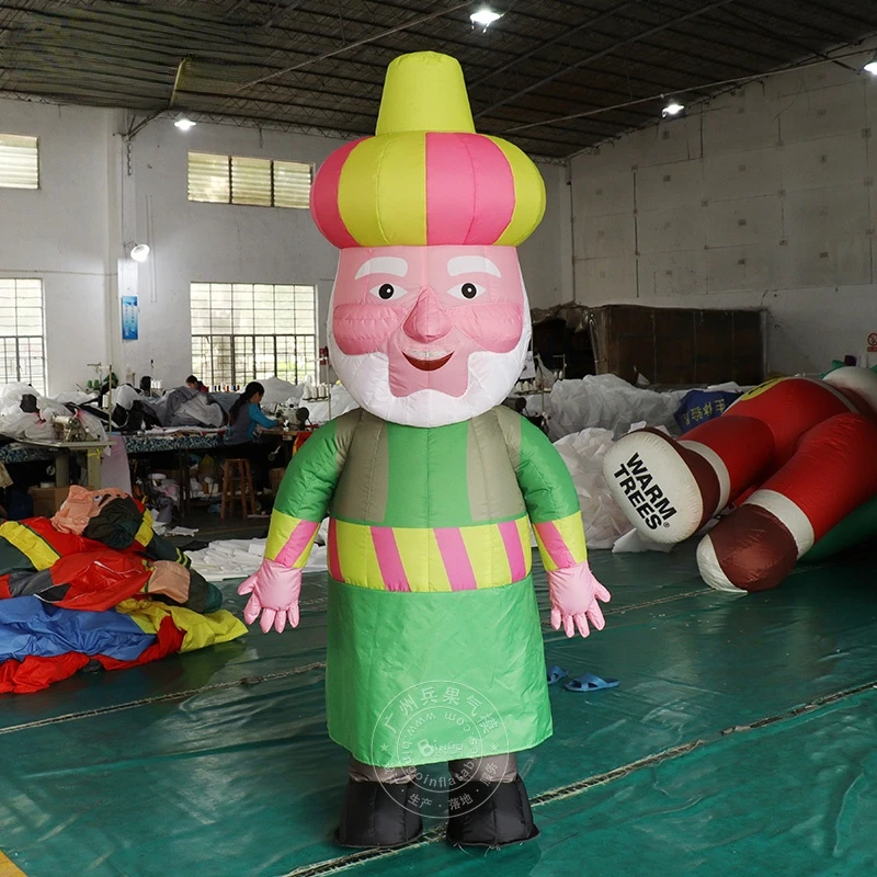 Customized Inflatable Uncle Mascot Costume Activities Cartoon Amusement Park Opening Walking Clothing Interactive Warm-up Model
Customized Inflatable Uncle Mascot Costume Activities Cartoon Amusement Park Opening Walking Clothing Interactive Warm-up Model
