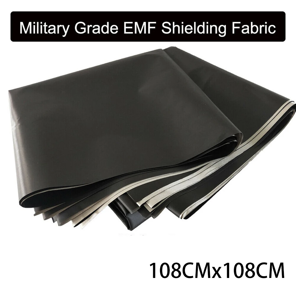 1PC 1/2M EMF Shielding Fabric Military Grade Anti Radiation Protection Faraday Fabric For Shielding Anti-static Clothing
1PC 1/2M EMF Shielding Fabric Military Grade Anti Radiation Protection Faraday Fabric For Shielding Anti-static Clothing