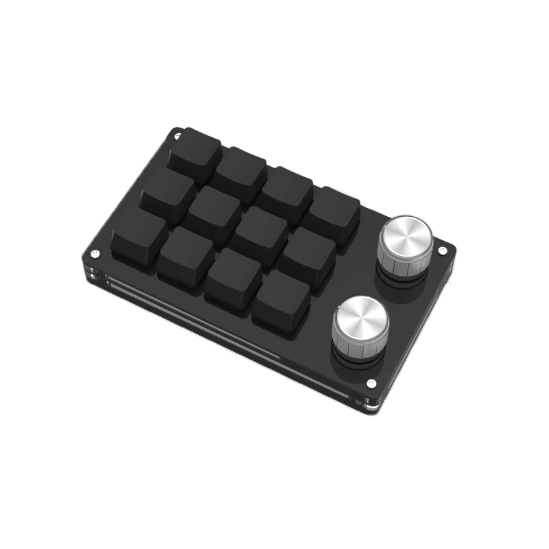 New 12 Key Mechanical Keyboard 2 Knob Gaming Keyboard Programmable Keypad Bluetooth Wireless Custom Macro Keypad
New 12 Key Mechanical Keyboard 2 Knob Gaming Keyboard Programmable Keypad Bluetooth Wireless Custom Macro Keypad