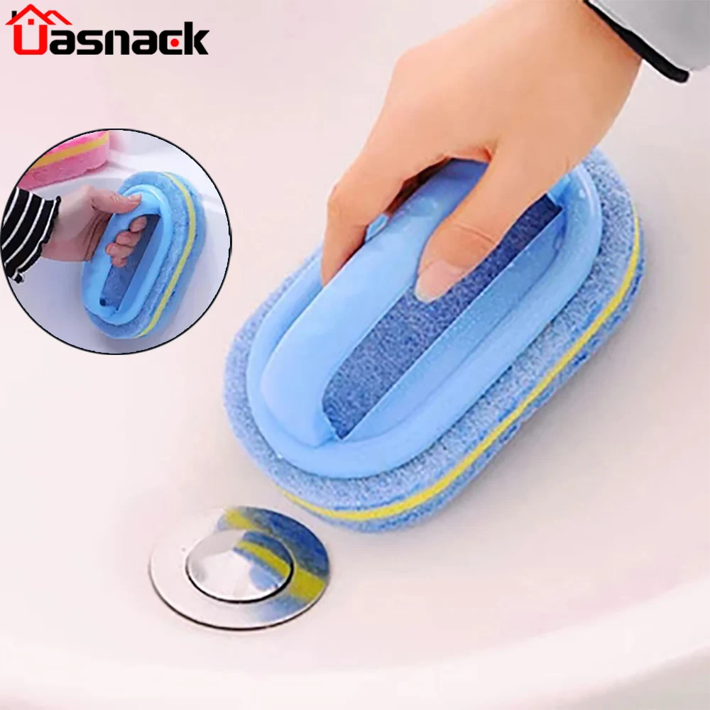 Handle Sponge Brush Kitchen Cleaning Bathroom Toilet Kitchen Glass Wall Cleaning Bath BottomBathtub Ceramic Cleaning Tools
Handle Sponge Brush Kitchen Cleaning Bathroom Toilet Kitchen Glass Wall Cleaning Bath BottomBathtub Ceramic Cleaning Tools