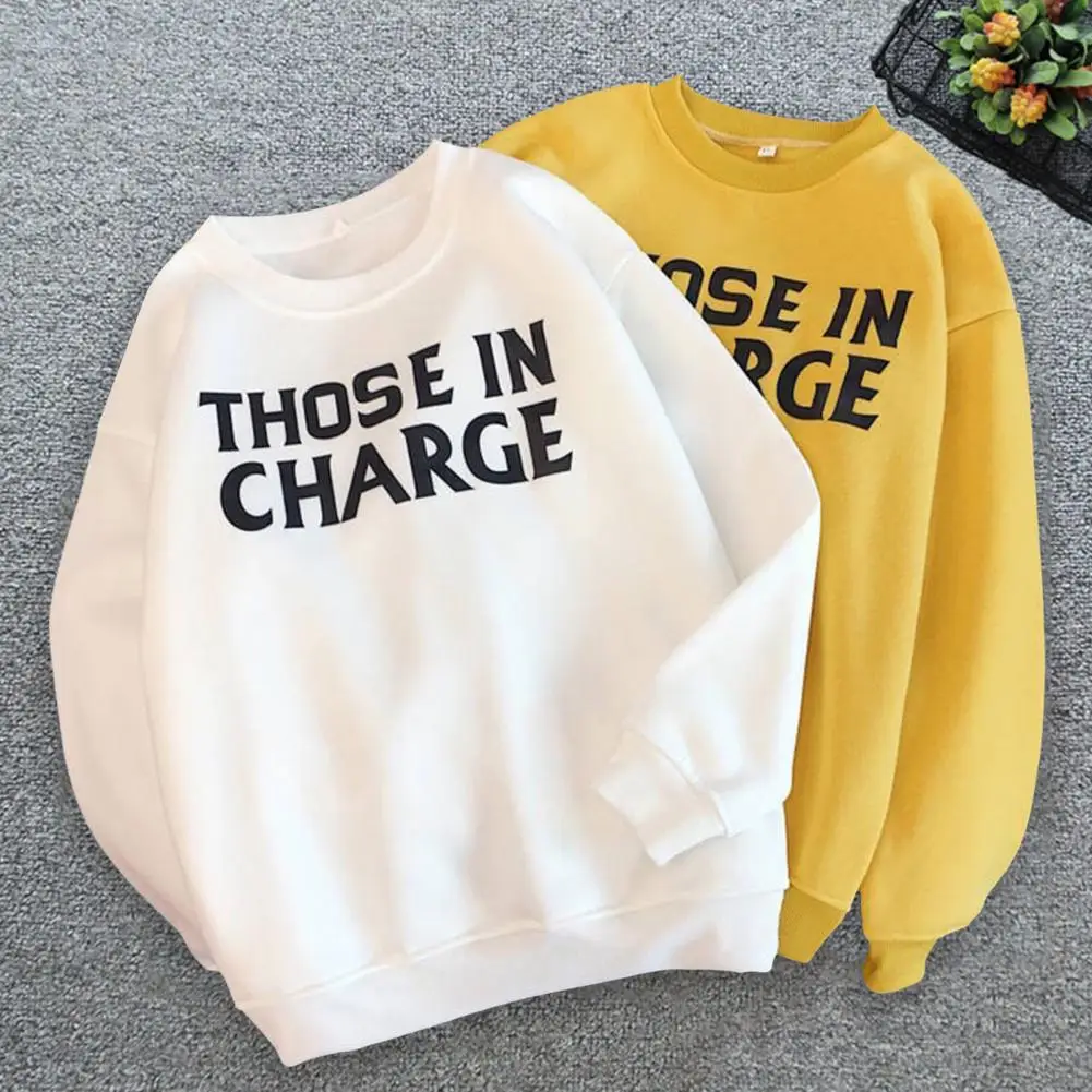 Chic Lady Sweatshirt Soft Letter Sportswear Spring Sweatshirt Elastic Cuff Autumn Sweatshirt for School
Chic Lady Sweatshirt Soft Letter Sportswear Spring Sweatshirt Elastic Cuff Autumn Sweatshirt for School