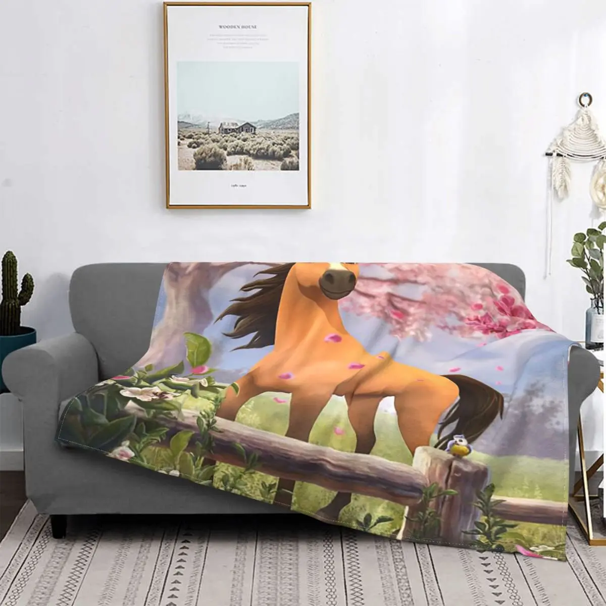 Spirit Riding Free Horses Blankets Velvet Winter Multi-function Lightweight Thin Throw Blanket for Bed Car Rug Piece
Spirit Riding Free Horses Blankets Velvet Winter Multi-function Lightweight Thin Throw Blanket for Bed Car Rug Piece