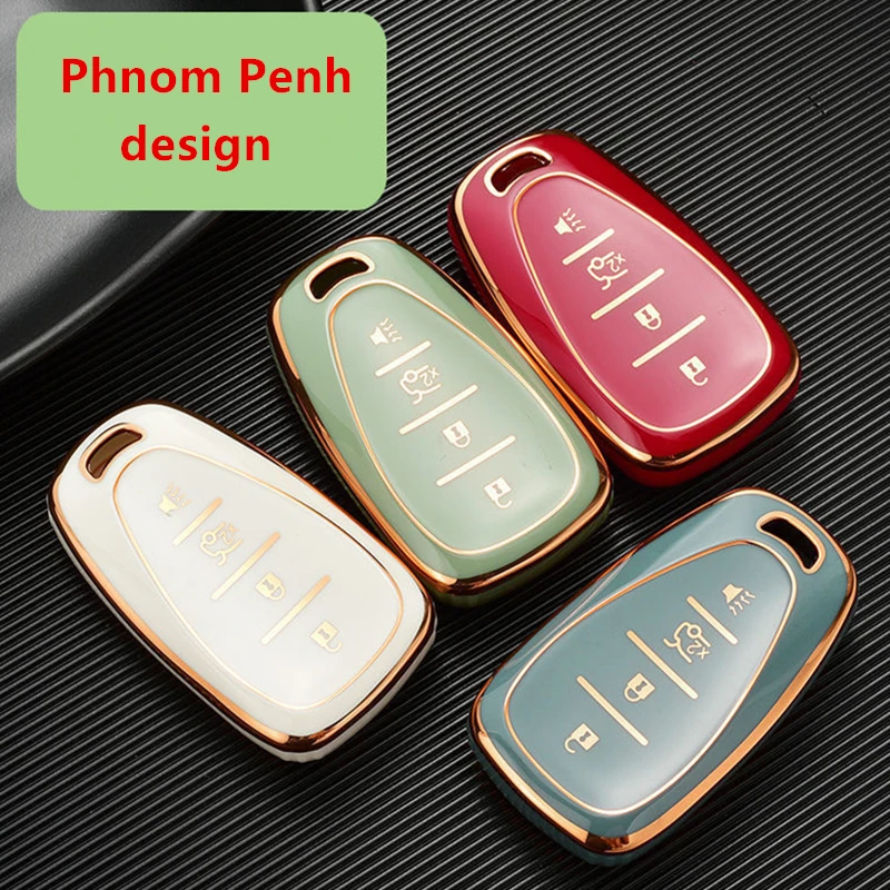 4 5 Button TPU Car Key Case Cover For Chevrolet Chevy Malibu Camaro Cruze Traverse Spark Equinox Sonic Smart Key Protect Shell
4 5 Button TPU Car Key Case Cover For Chevrolet Chevy Malibu Camaro Cruze Traverse Spark Equinox Sonic Smart Key Protect Shell
