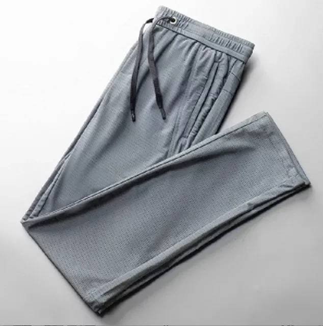 2022New Summer Ice Silk Pants Mesh Breathable Men's Casual Thin Pants Sports Plus Size Slim Trousers Loose Pants 2022 Fashi
2022New Summer Ice Silk Pants Mesh Breathable Men's Casual Thin Pants Sports Plus Size Slim Trousers Loose Pants 2022 Fashi
