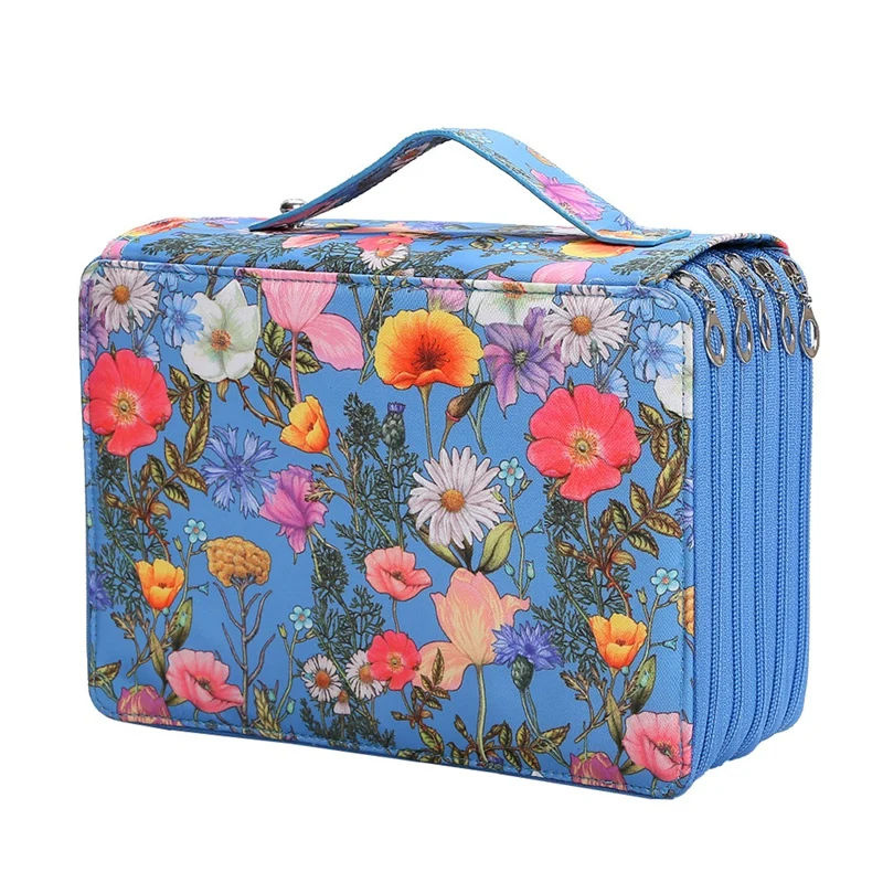 250 Slots Colored Pencil Case Organizer with Zipper Large Capacity Pen Holder Bag for Student or Artist
250 Slots Colored Pencil Case Organizer with Zipper Large Capacity Pen Holder Bag for Student or Artist