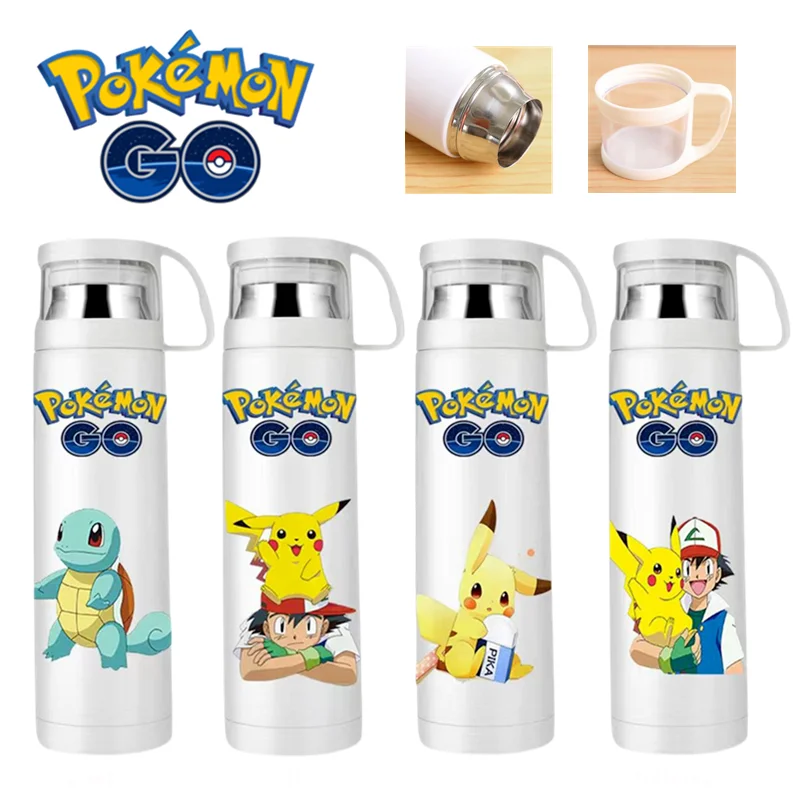 Pokemon Pikachu Cartoon Thermos Cartoon Water Cup Student Boy Girl Coffee Cup Water Cup 304 Stainless Steel Cute Water Bottle
Pokemon Pikachu Cartoon Thermos Cartoon Water Cup Student Boy Girl Coffee Cup Water Cup 304 Stainless Steel Cute Water Bottle