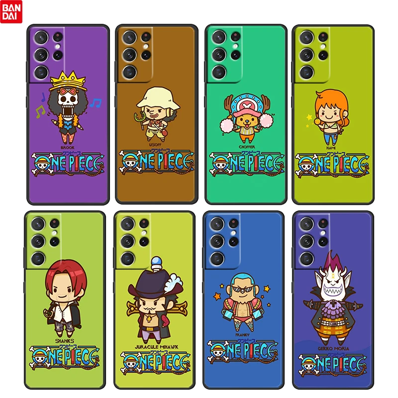 Anime ONE PIECE Variety For Samsung Galaxy S22 S21 S20 Ultra Plus Pro S10 S9 S8 S7 4G 5G Soft Black Phone Case Funda Coque Capa
Anime ONE PIECE Variety For Samsung Galaxy S22 S21 S20 Ultra Plus Pro S10 S9 S8 S7 4G 5G Soft Black Phone Case Funda Coque Capa