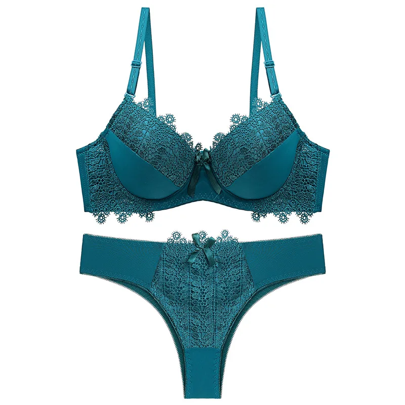Solid Color Sexy Embroidered Jacquard Push Up Thin Mould Cup Bra Set Lace Trim B C Cup Thin Cup Women's Underwear Women Set
Solid Color Sexy Embroidered Jacquard Push Up Thin Mould Cup Bra Set Lace Trim B C Cup Thin Cup Women's Underwear Women Set