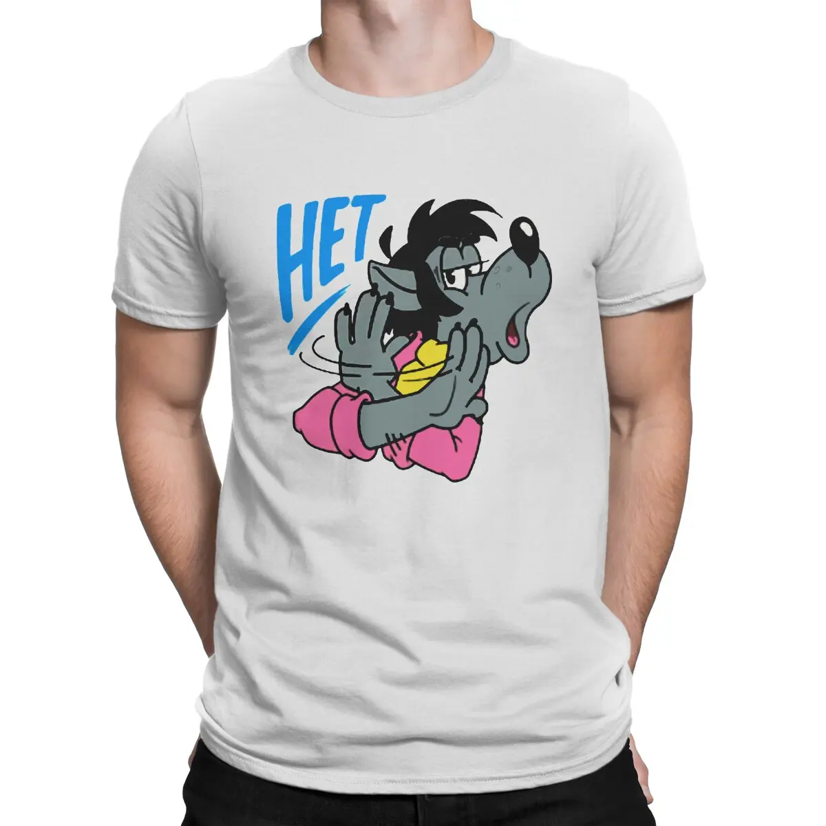 Мужская футболка The Wolf Net Essential Nu Pogodi The Hare Catoon, хлопковая одежда, повседневная женская футболка с коротким рукавом
Мужская футболка The Wolf Net Essential Nu Pogodi The Hare Catoon, хлопковая одежда, повседневная женская футболка с коротким рукавом