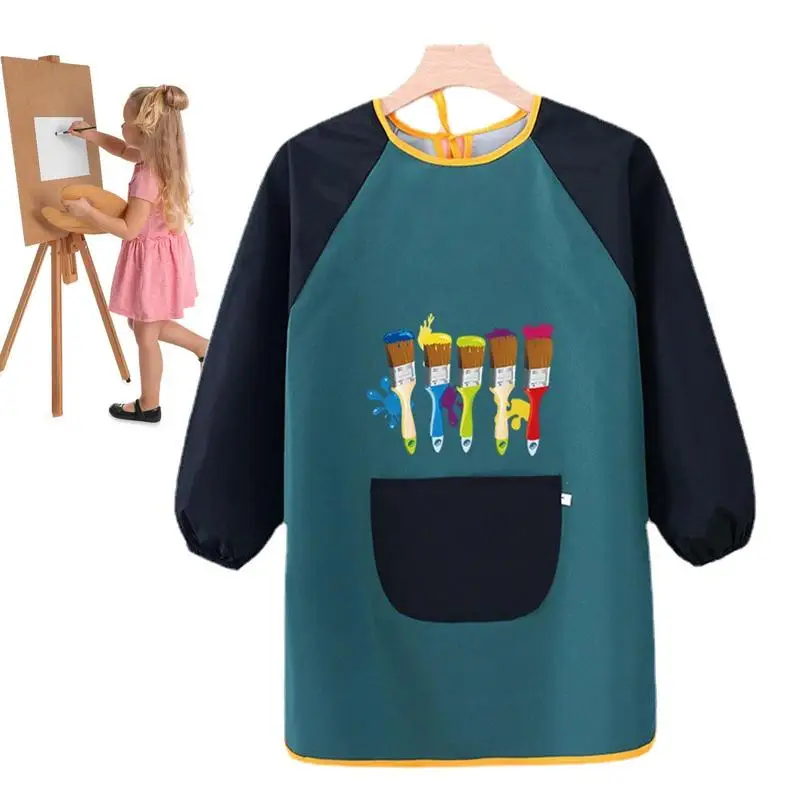 Paint Apron For Kids Polyester Long Sleeve Painting Smocks Art Aprons Adjustable Kids Smocks With Big Pocket Waterproof
Paint Apron For Kids Polyester Long Sleeve Painting Smocks Art Aprons Adjustable Kids Smocks With Big Pocket Waterproof