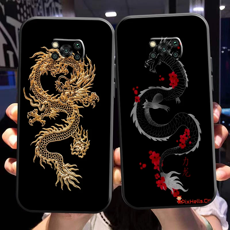 Dragon Animal Pattern Phone Case For Xiaomi Poco X3 Pro NFC POCO X3 GT Liquid Silicon Soft Carcasa Black Funda Silicone Cover
Dragon Animal Pattern Phone Case For Xiaomi Poco X3 Pro NFC POCO X3 GT Liquid Silicon Soft Carcasa Black Funda Silicone Cover