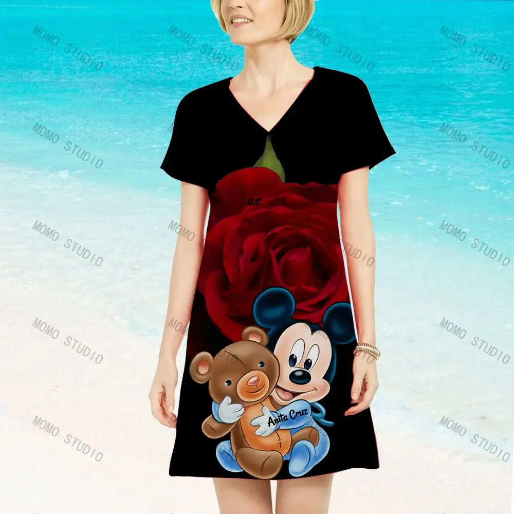 8XLSexy Beach Dress V-Neck Dresses Mickey Minnie Mouse Summer Woman 2022 Disney Party Printed Elegant Women Boho Cartoon Women's
8XLSexy Beach Dress V-Neck Dresses Mickey Minnie Mouse Summer Woman 2022 Disney Party Printed Elegant Women Boho Cartoon Women's
