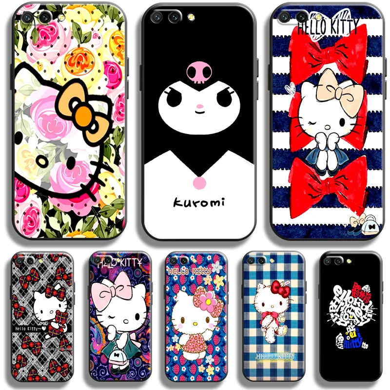 Cartoon Hello Kitty Phone Case For Huawei Honor 10 10i 9 9A Honor 10X 9X Lite Pro Liquid Silicon Black Silicone Cover Soft Back
Cartoon Hello Kitty Phone Case For Huawei Honor 10 10i 9 9A Honor 10X 9X Lite Pro Liquid Silicon Black Silicone Cover Soft Back