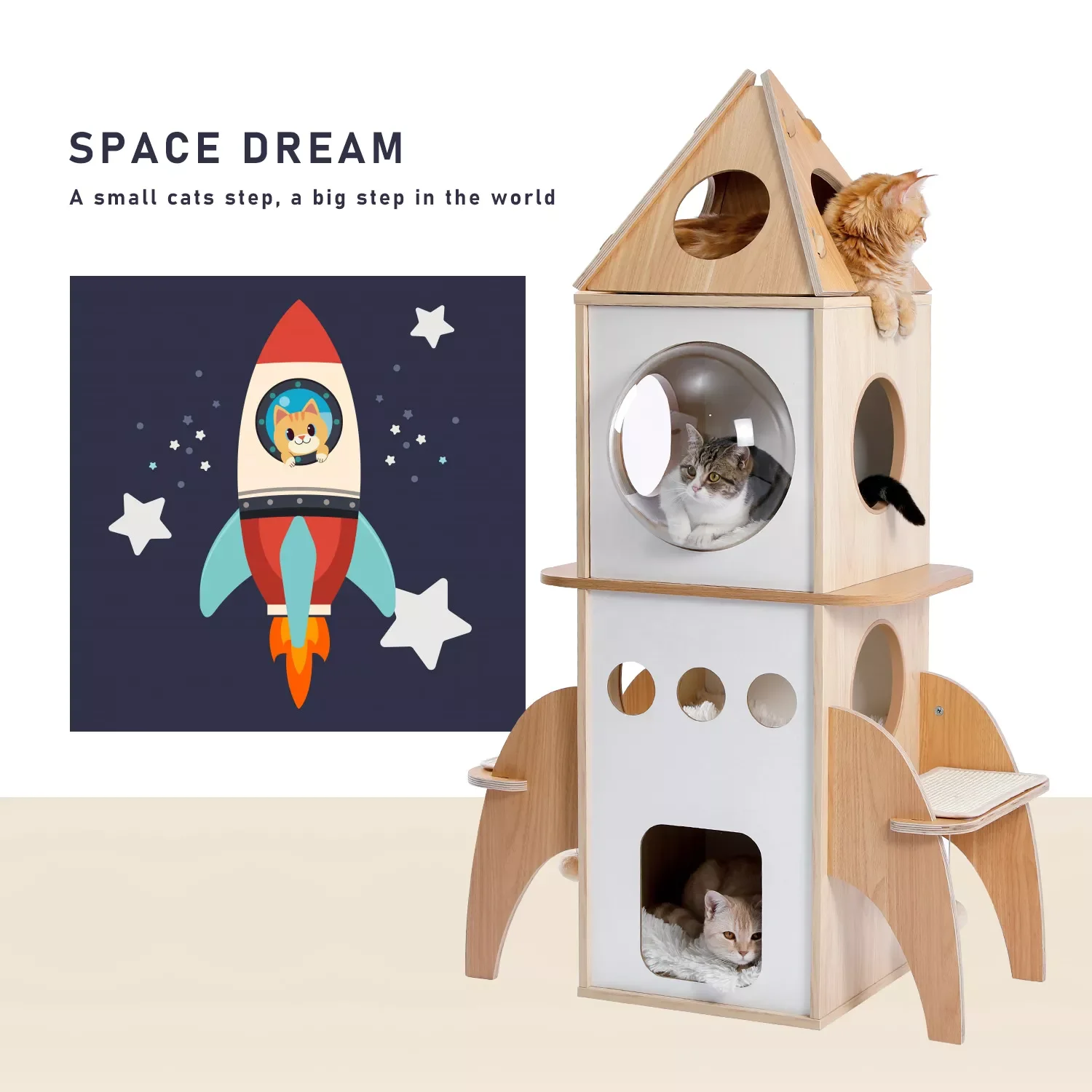 2023New Modern Multilevel Cat Tree Scratching Sisal Posts Wooden Cat Towel Climbing Frame with Cozy Condos Luxury Nest
2023New Modern Multilevel Cat Tree Scratching Sisal Posts Wooden Cat Towel Climbing Frame with Cozy Condos Luxury Nest
