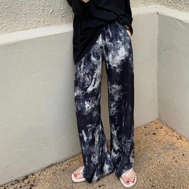 Summer Wide-leg Pants Female Loose Casual Trousers Fashion Korean Hip-hop Girls Pants Women Straight Trousers Streetwear
Summer Wide-leg Pants Female Loose Casual Trousers Fashion Korean Hip-hop Girls Pants Women Straight Trousers Streetwear