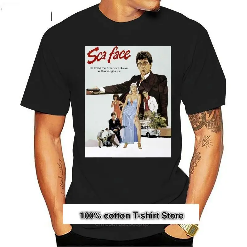 Camiseta de los años 80 de Al Pacino Scarface Unisex, camisa Retro Vintage de póster, B86, nueva
Camiseta de los años 80 de Al Pacino Scarface Unisex, camisa Retro Vintage de póster, B86, nueva