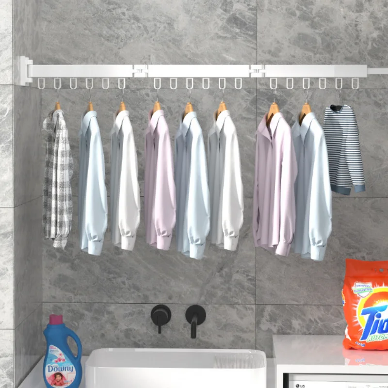 Folding Clothes Hanger Retractable Cloth Drying Rack Indoor&Outdoor Space Aluminum Household Clothes Organization
Folding Clothes Hanger Retractable Cloth Drying Rack Indoor&Outdoor Space Aluminum Household Clothes Organization