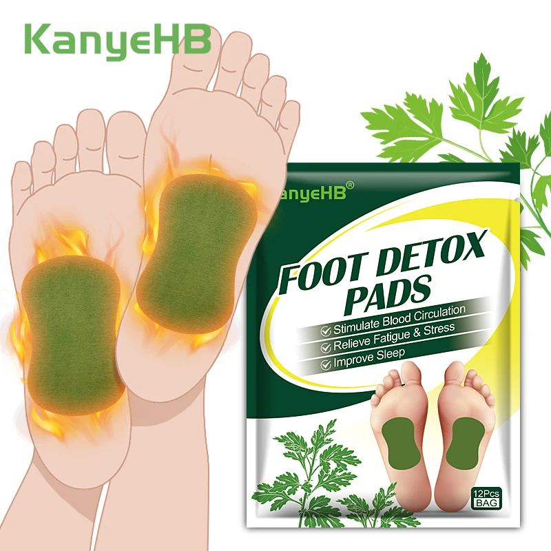 12pcs/bag Wormwood Foot Detox Patch Relieve Stress Help Sleeping Body Toxins Cleansing Slimming Pads Body Detox W011
12pcs/bag Wormwood Foot Detox Patch Relieve Stress Help Sleeping Body Toxins Cleansing Slimming Pads Body Detox W011
