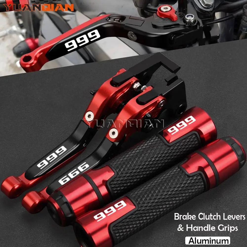For ducati 999 S/R 999S 999R 2006 2004 2005 2003 Motorcycle Accessories Folding Adjustable Brake Clutch Levers & Handlebar grips
For ducati 999 S/R 999S 999R 2006 2004 2005 2003 Motorcycle Accessories Folding Adjustable Brake Clutch Levers & Handlebar grips