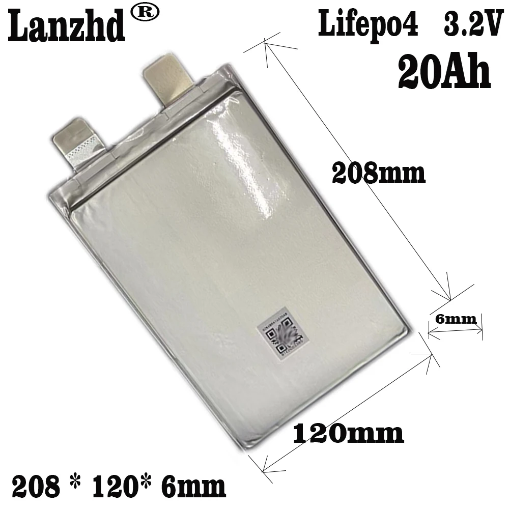 1-12pcs 3.2V Lifepo4 20Ah Batteri BRAND NEW GRADE A Rechargeable Batterie Lifepo4 Battery DIY RV Boat Cells Pack EU US TAX FREE
1-12pcs 3.2V Lifepo4 20Ah Batteri BRAND NEW GRADE A Rechargeable Batterie Lifepo4 Battery DIY RV Boat Cells Pack EU US TAX FREE