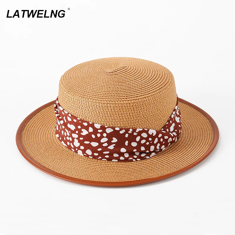 2022 Fashion Women Cow Print Straw Hat Foldable Summer Beach Hats Design Leather Edge Sun Hats Wholesale
2022 Fashion Women Cow Print Straw Hat Foldable Summer Beach Hats Design Leather Edge Sun Hats Wholesale
