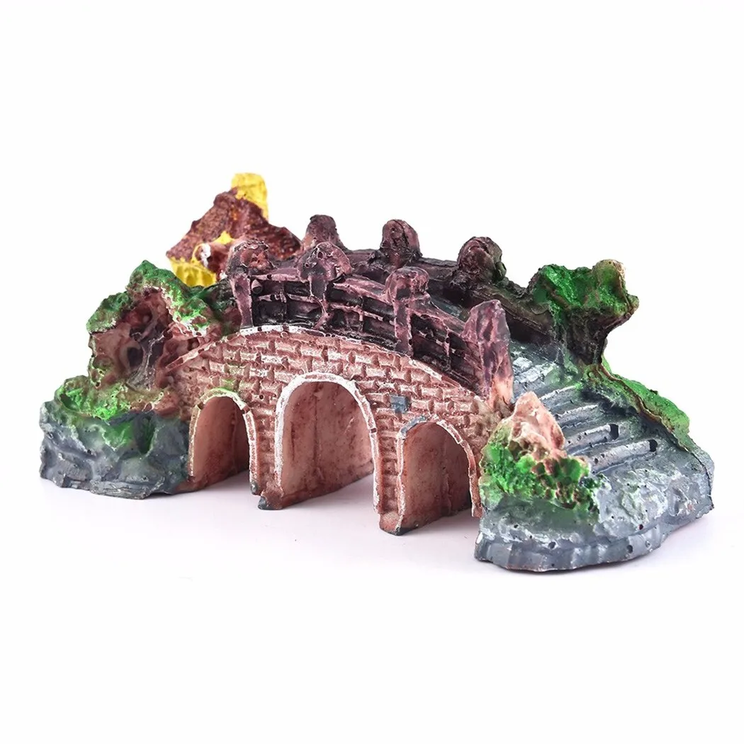 Decoration Background Aquarium Ornaments For Fish Tank Bridge Landscape For Home Landscaping Accessories
Decoration Background Aquarium Ornaments For Fish Tank Bridge Landscape For Home Landscaping Accessories