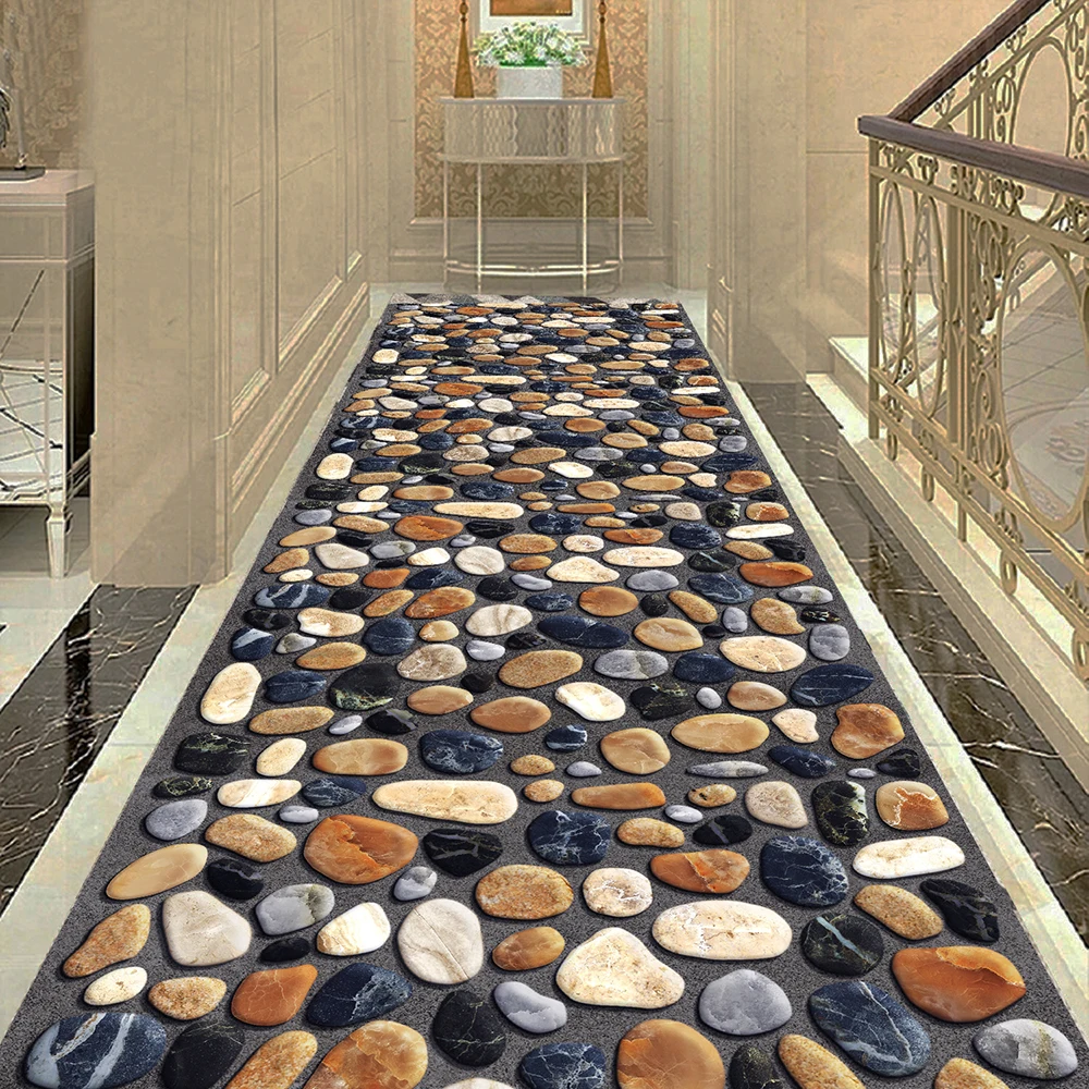 3D Carpets for Living Room Visual Pebble Floor Area Rugs for Kids Room Decorative Long Hallway Corridor Kitchen Bedroom Rugs
3D Carpets for Living Room Visual Pebble Floor Area Rugs for Kids Room Decorative Long Hallway Corridor Kitchen Bedroom Rugs