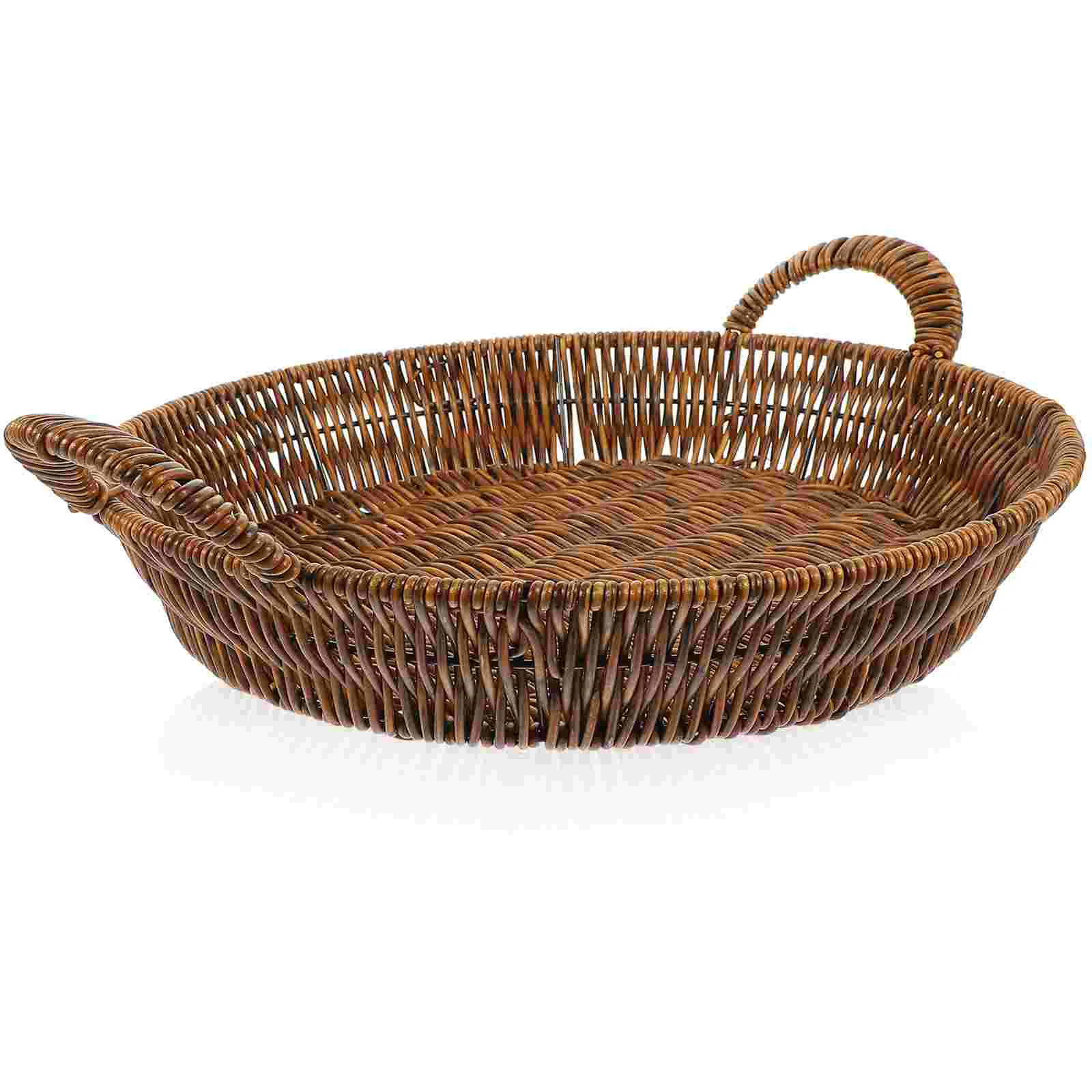 Basket Tray Rattan Serving Bread Woven Wicker Round Egg Storage Holder Shelf Baskets Fruit Organizer Hand Paper Seagrass Toilet
Basket Tray Rattan Serving Bread Woven Wicker Round Egg Storage Holder Shelf Baskets Fruit Organizer Hand Paper Seagrass Toilet
