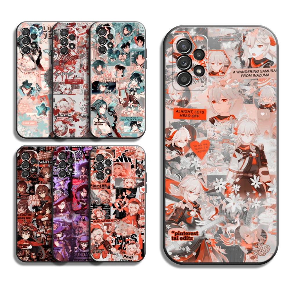 Genshin Impact GAME Phone Cases For Samsung A51 4G A51 5G A71 4G A71 5G A52 4G A52 5G A72 4G A72 5G Coque Funda Back Cover
Genshin Impact GAME Phone Cases For Samsung A51 4G A51 5G A71 4G A71 5G A52 4G A52 5G A72 4G A72 5G Coque Funda Back Cover