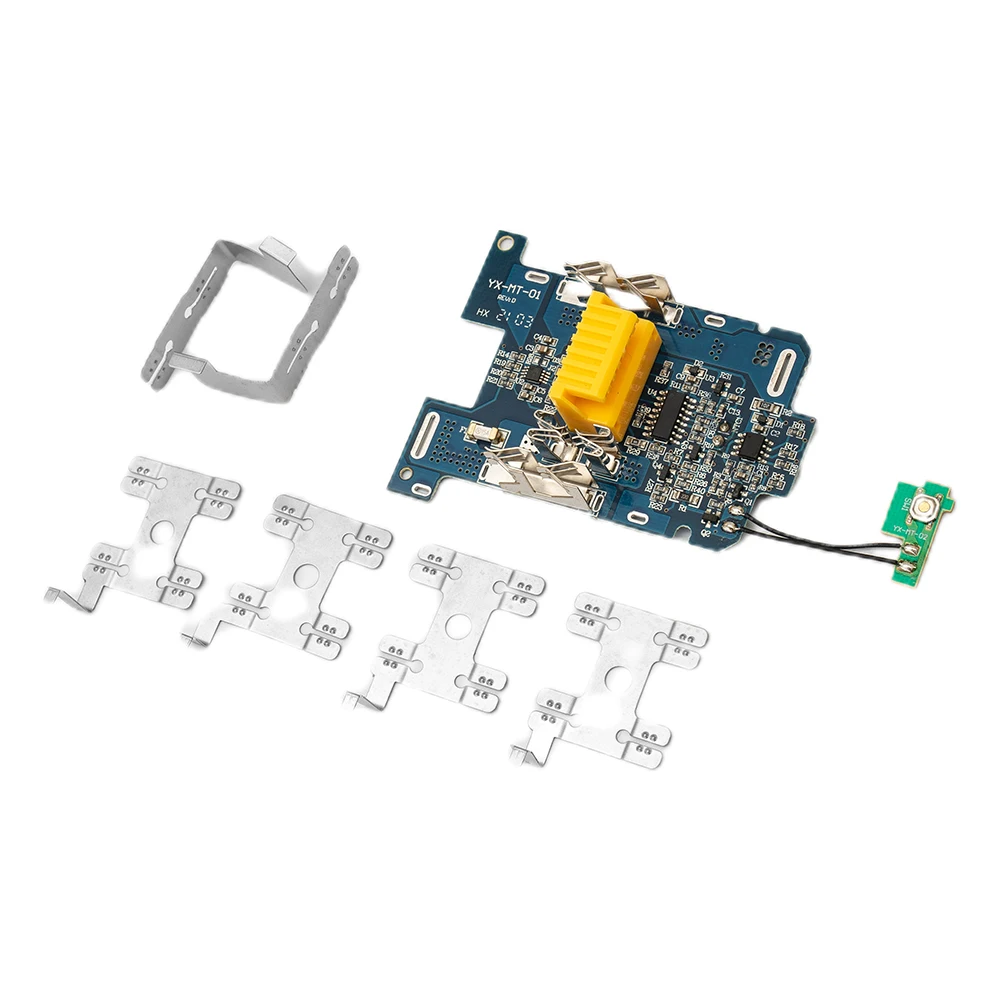 Double Nickel Charging Protection Tools Battery PCB Circuit Board Power Tools Protector For Makita BL1830 BL1860B
Double Nickel Charging Protection Tools Battery PCB Circuit Board Power Tools Protector For Makita BL1830 BL1860B